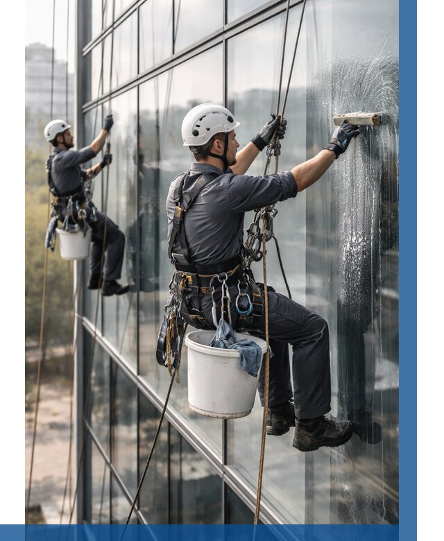 Мойка сплошного остекления в Верхнем Уфалее, заказать от 307 р.| ВЫСОТНИК-Врф