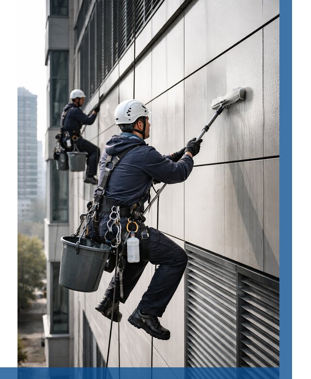 Мойка вентилируемого фасада в Верхнем Уфалее от 256 р. | ВЫСОТНИК-Врф