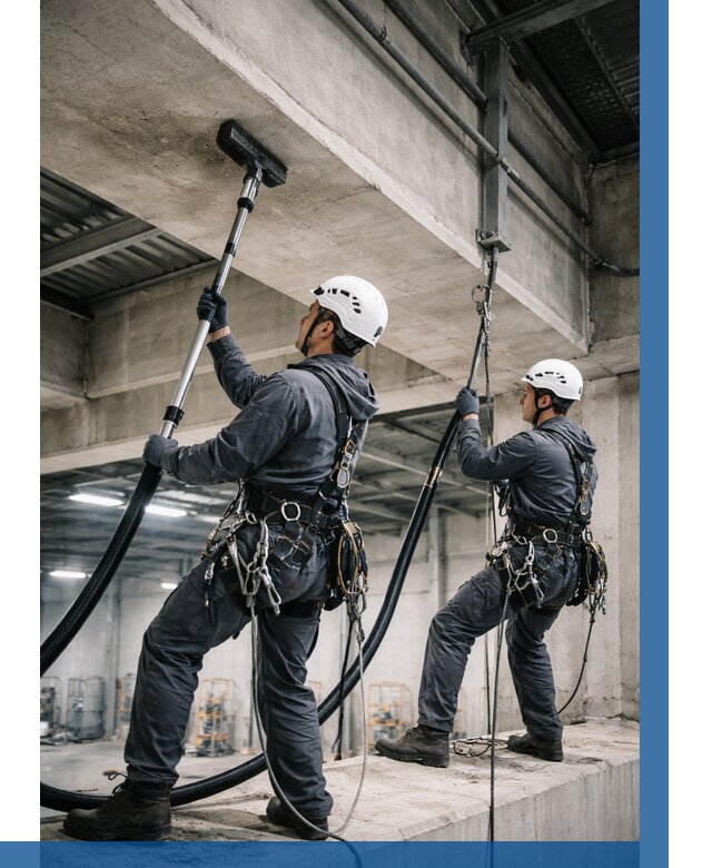 Обеспыливание потолочных конструкций в Верхнем Уфалее от 256 р. |ВЫСОТНИК-Врф