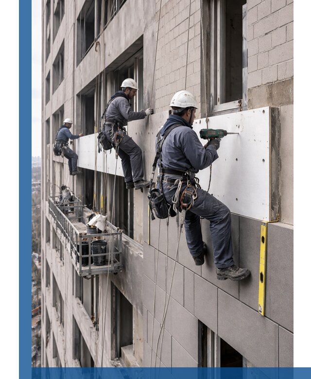 Монтаж фасадных термопанелей высокого качества в Верхнем Уфалее