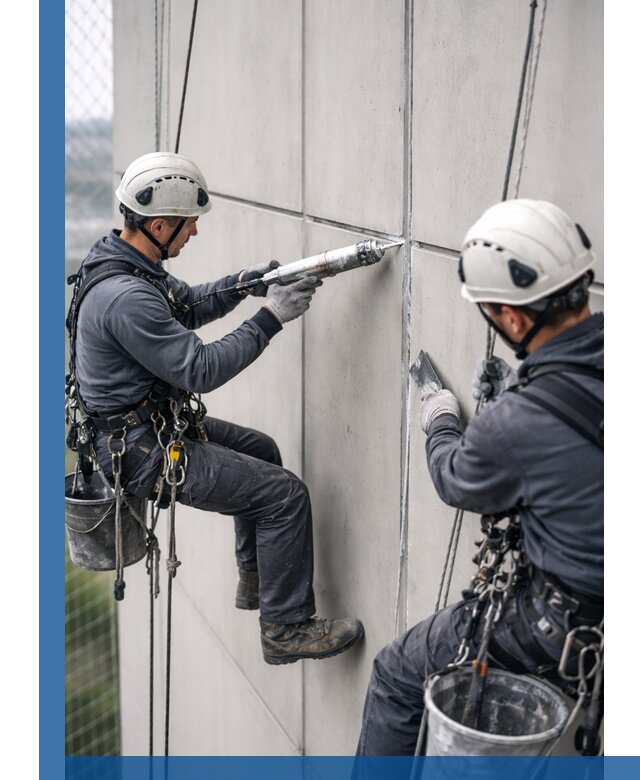 Первичная герметизация швов фасадов и кровель в Верхнем Уфалее