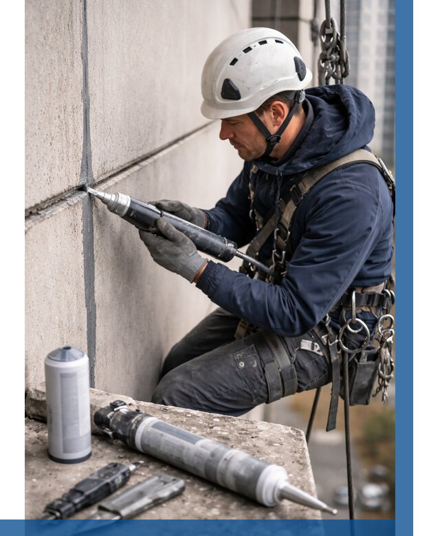 Вторичная герметизация швов в Верхнем Уфалее от 461 р. | ВЫСОТНИК-Врф