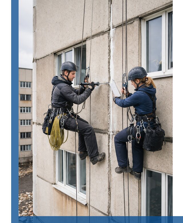 Герметизация межпанельных швов тёплым швом в Верхнем Уфалее