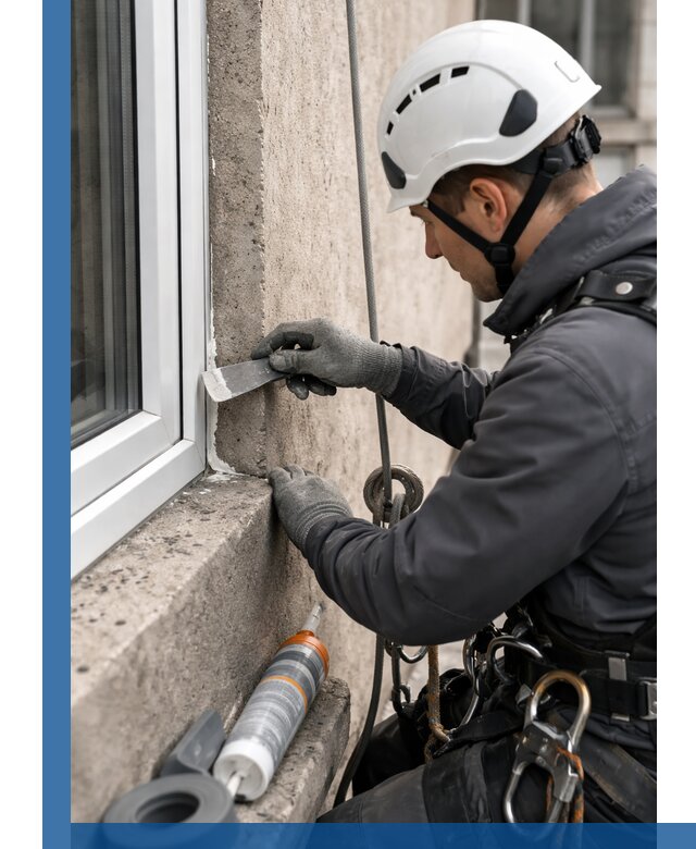 Герметизация монтажных швов окон в Верхнем Уфалее с гарантией качества