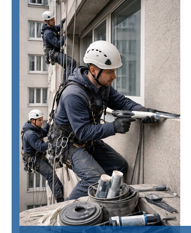 Герметизация швов лоджии в Верхнем Уфалее профессионально и надежно