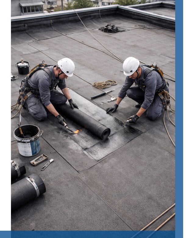 Ремонт мягкой кровли под ключ в Верхнем Уфалее от 716 р. | ВЫСОТНИК-Врф