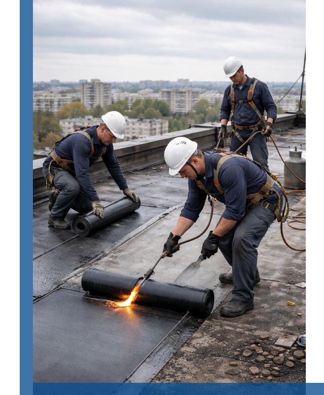 Ремонт наплавляемой кровли в Верхнем Уфалее качественно и надежно