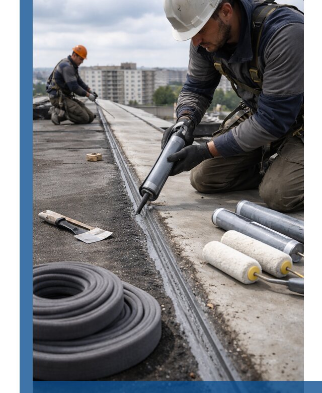 Герметизация швов кровли в Верхнем Уфалее с гарантией герметичности