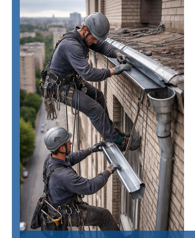 Ремонт водосточных желобов в Верхнем Уфалее, быстро и качественно
