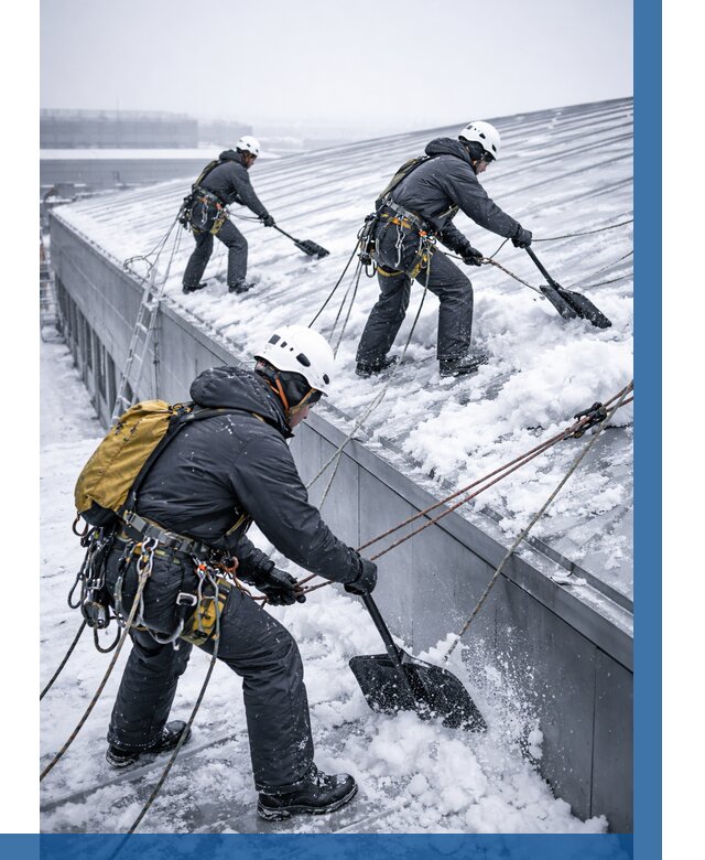 Очистка навесов от снега в Верхнем Уфалее от 4605 р. | ВЫСОТНИК-Врф