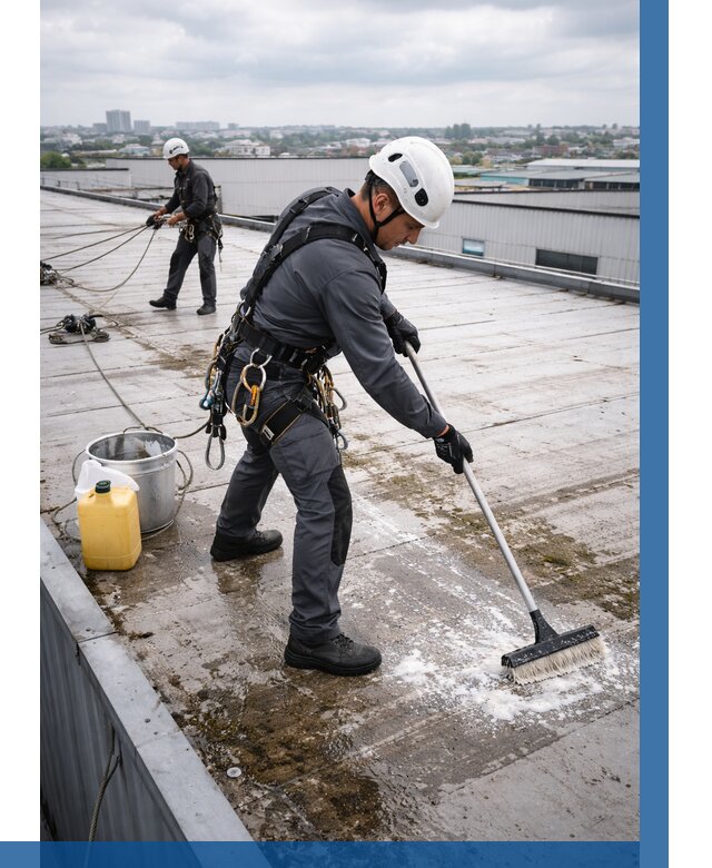 Очистка крыши по графику в Верхнем Уфалее от 7676 р. | ВЫСОТНИК-Врф