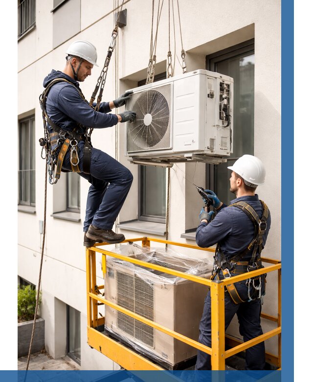 Демонтаж внешнего блока кондиционера в Верхнем Уфалее от 3582 р. | ВЫСОТНИК-Врф