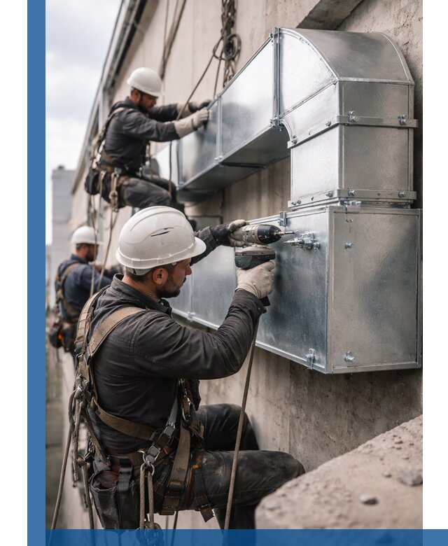 Профессиональный монтаж вентиляционных коробов в Верхнем Уфалее под ключ