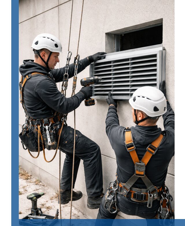 Монтаж вентиляционных решеток в Верхнем Уфалее профессиональный сервис