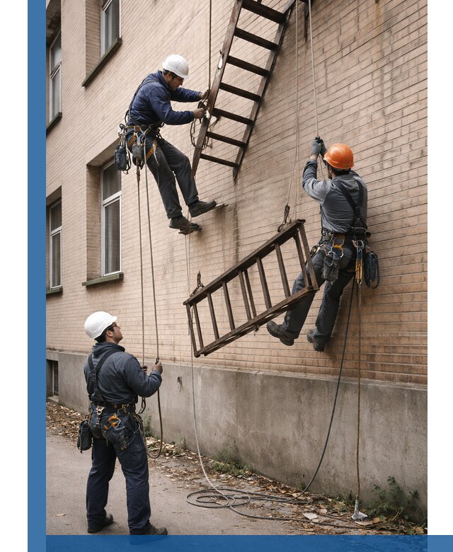 Демонтаж пожарной лестницы в Верхнем Уфалее быстро и безопасно