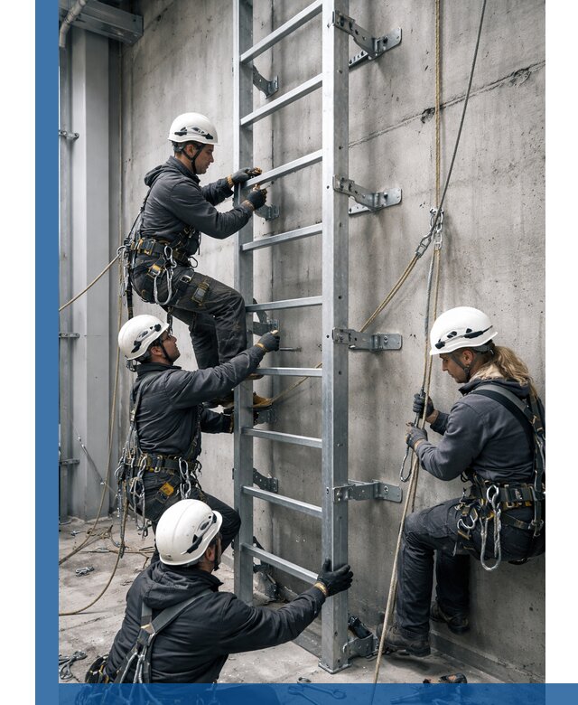 Монтаж металлических лестниц в Верхнем Уфалее под ключ со гарантией
