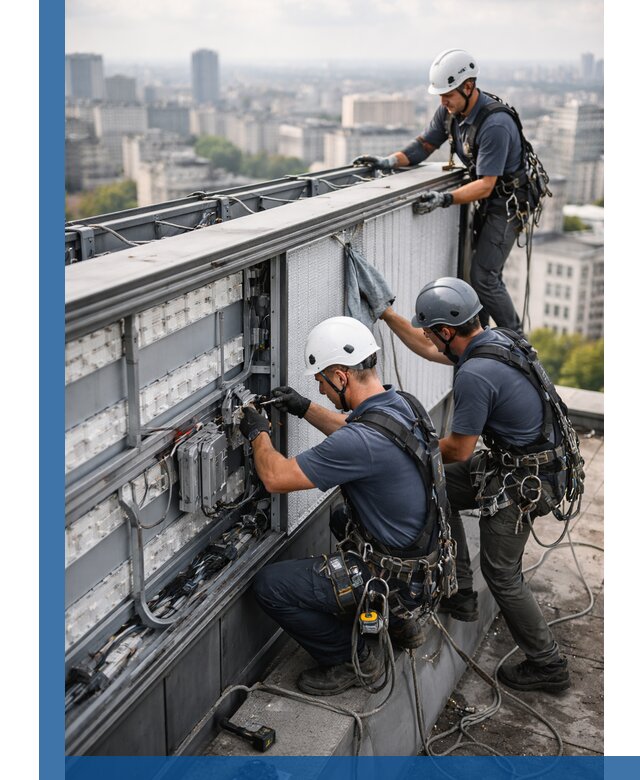 Профессиональное обслуживание крышной рекламы в Верхнем Уфалее под ключ