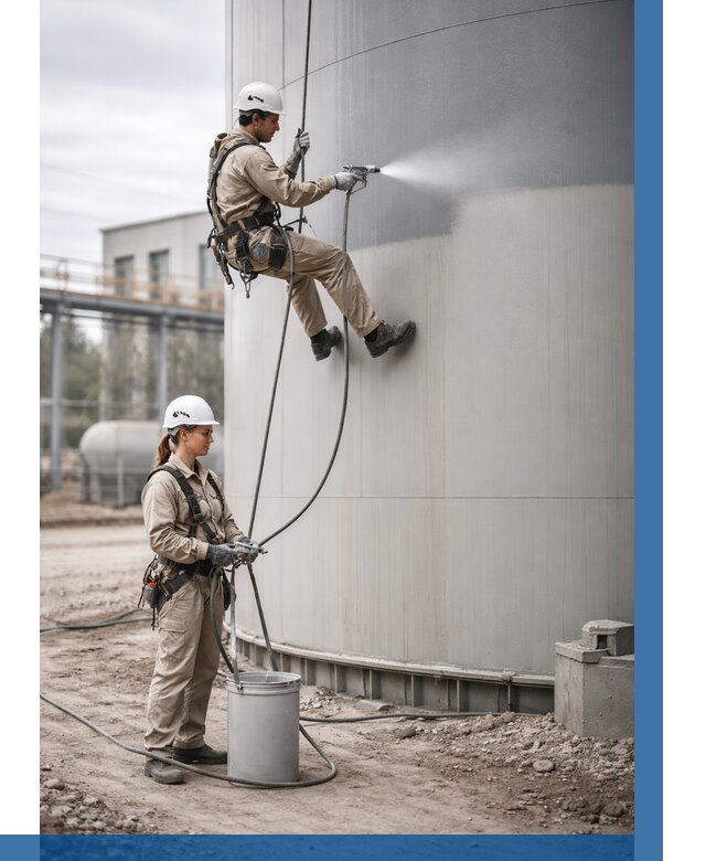 Покраска резервуаров в Верхнем Уфалее от 1228 р. | ВЫСОТНИК-Врф — заказать