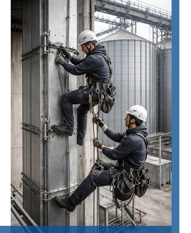 Ремонт элеваторов в Верхнем Уфалее от 18421 р. — услуги ВЫСОТНИК-Врф