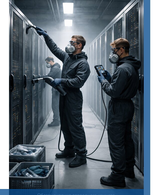 Обеспыливание серверной комнаты в Верхнем Уфалее от 4605 р. | ВЫСОТНИК-Врф