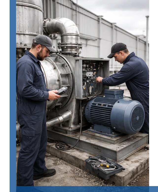 Техническое обслуживание промышленного оборудования в Верхнем Уфалее